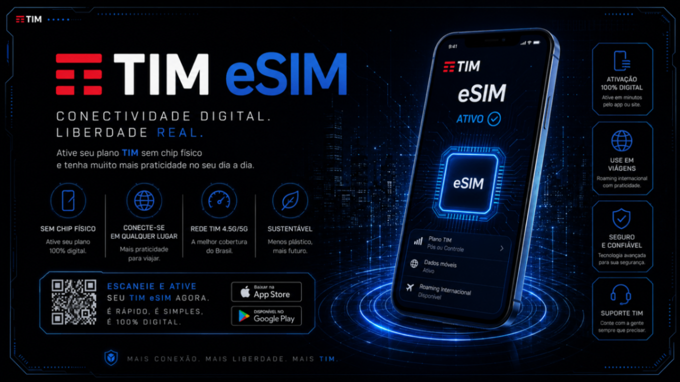ESIM TIM 34gb